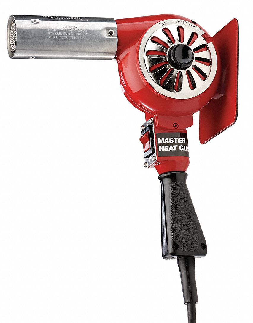 MASTER APPLIANCE Electric Heat Gun 240VAC, Variable Temp. Settings, 300