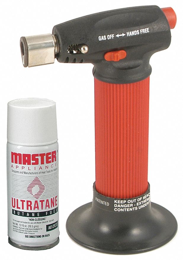 MASTER APPLIANCE Microtorch 120 min Run Time, Butane Torch with Refill Canister 5PYT5MT51B