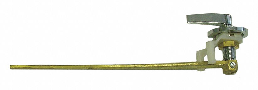 TRIP LEVER, FITS KOHLER BRAND, FOR KOHLER, 8¾ IN SIZE, BRASS