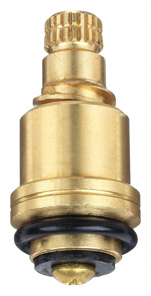 Stem: For American Std Aquaseal Nut Series, Use with Cold Water, Brass, Compression