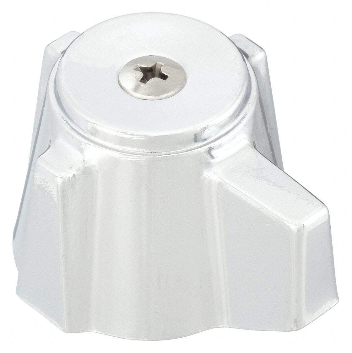 Handle: Sterling, Lever Handle, Metal, Chrome Finish, Index Buttons/Screws