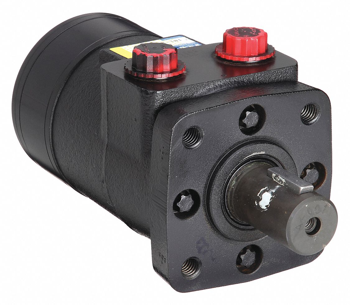 Hydraulic Motor: H Series, 4-Bolt, 3.25 in Pilot, 11.3 cu in/rev, 304 RPM Max. RPM