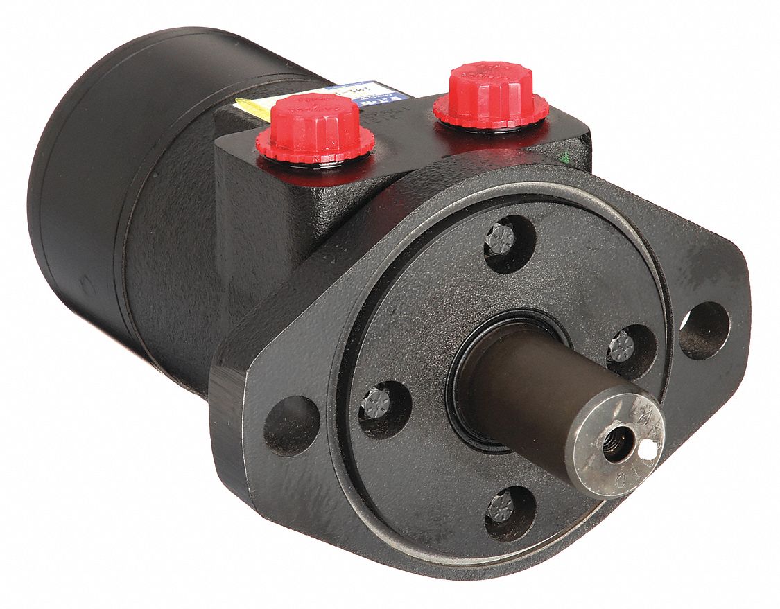 Hydraulic Motor: H Series, 2-Bolt, 3.25 in Pilot, 17.9 cu in/rev, 192 RPM Max. RPM