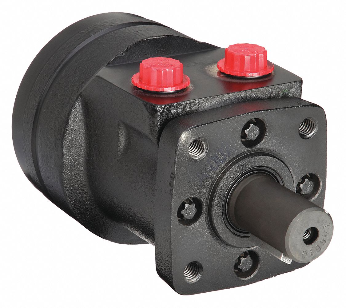 Hydraulic Motor: S Series, 4-Bolt, 3.25 in Pilot, 5.9 cu in/rev, 585 RPM Max. RPM