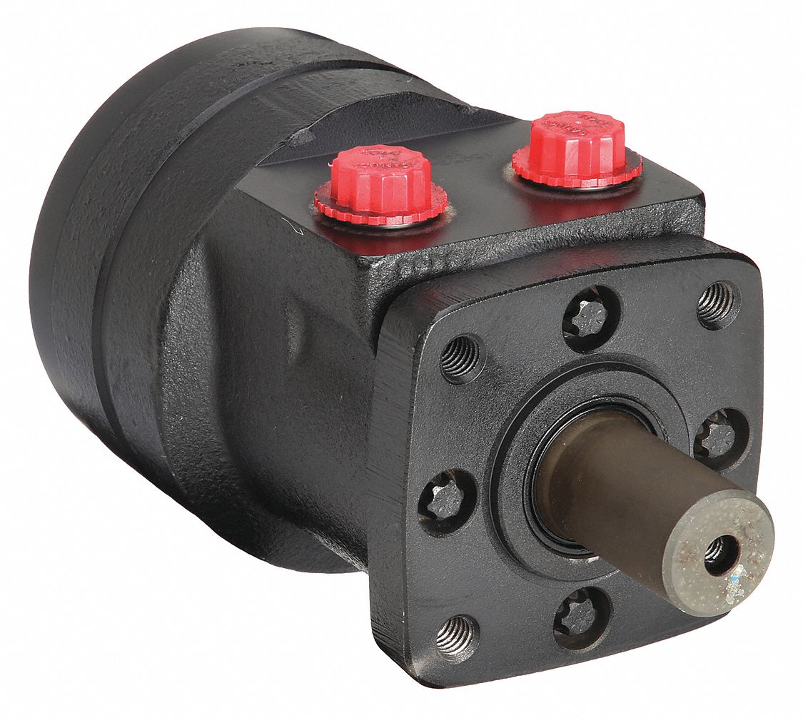 Hydraulic Motor: S Series, 4-Bolt, 3.25 in Pilot, 9.7 cu in/rev, 353 RPM Max. RPM