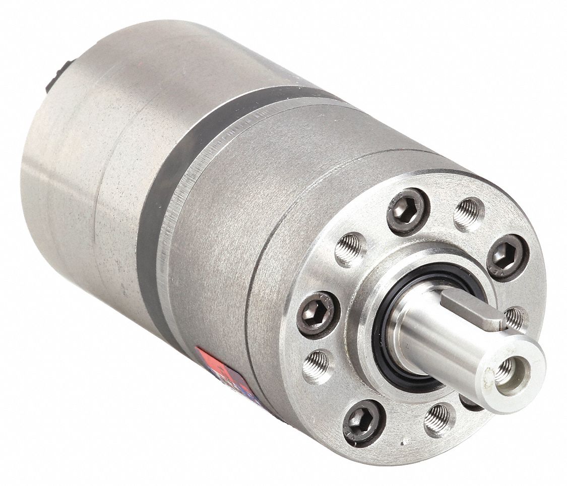 Hydraulic Motor: J Series, 5-Bolt, 1/4"-28 UNF, 0.8 cu in/rev, 1, 575 RPM Max. RPM, 2030 psi