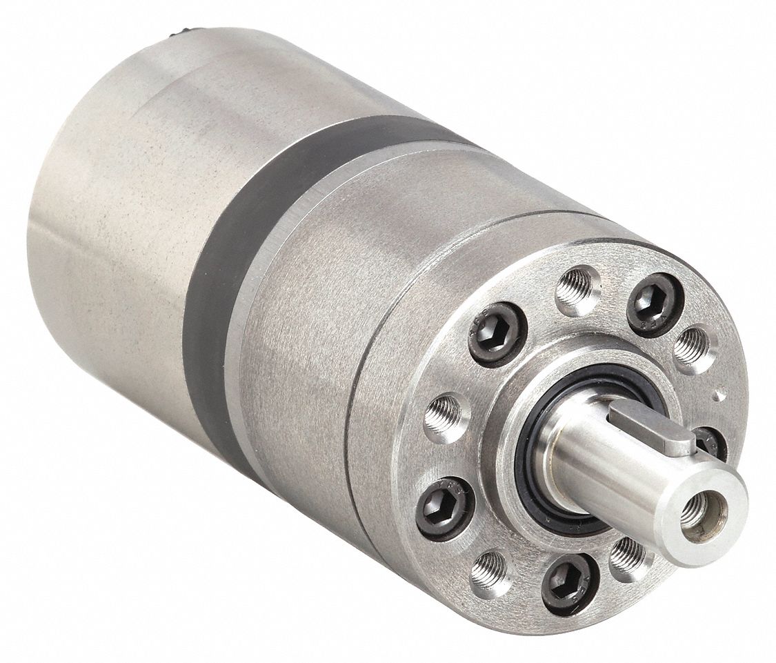Hydraulic Motor: J Series, 5-Bolt, 1/4"-28 UNF, 1.2 cu in/rev, 1, 043 RPM Max. RPM, 2030 psi