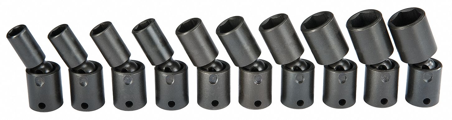 SET DOUILLE 10PC 3/8DR DEEP