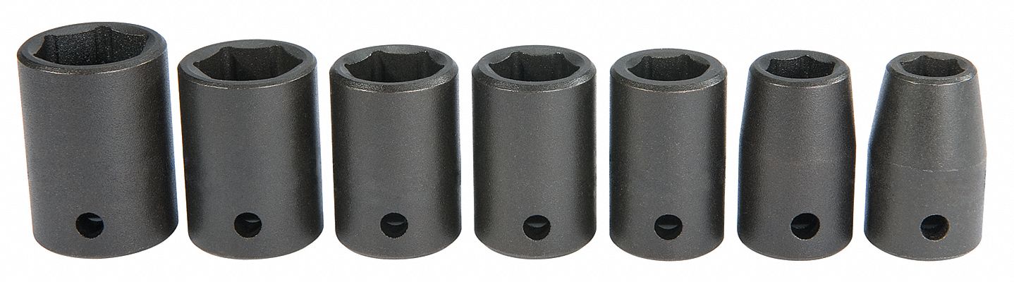 SET IMPERIAL WRENCH 7PC