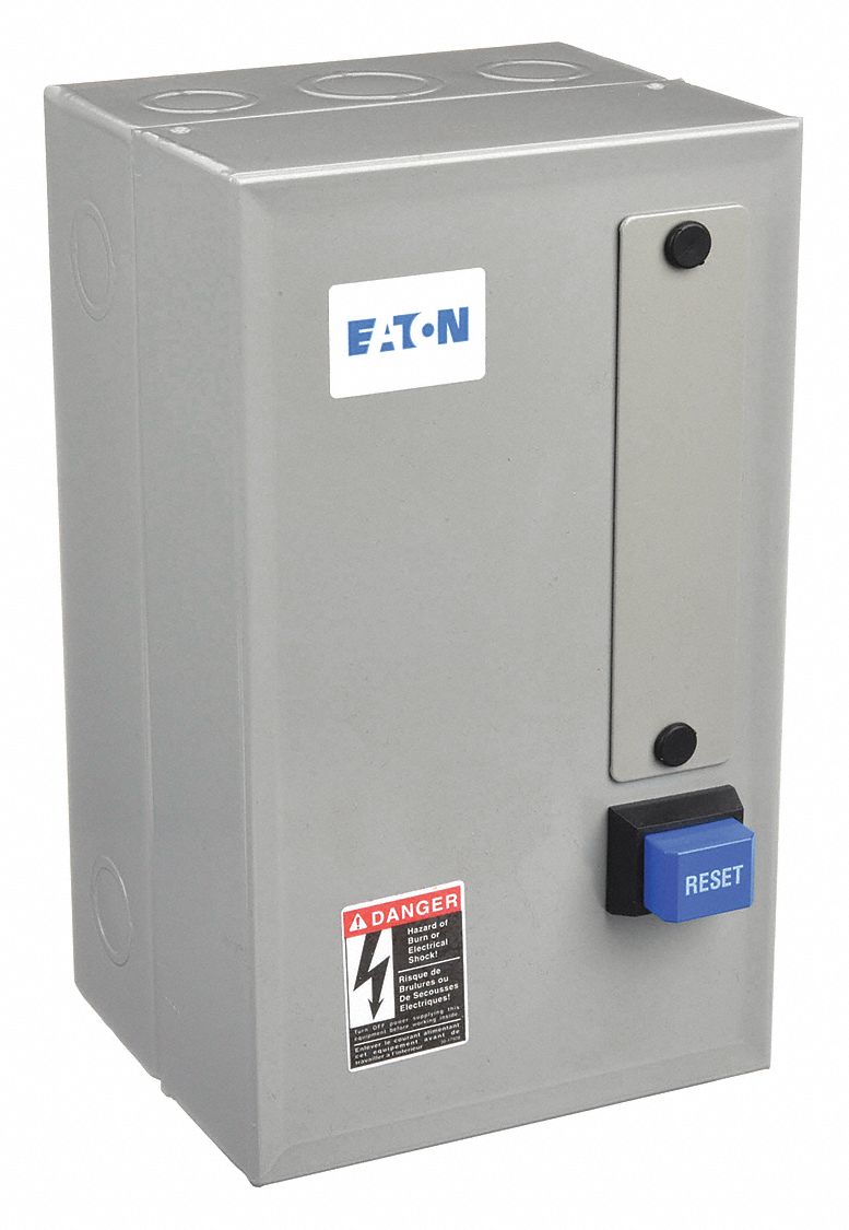 Definite Purpose Magnetic Motor Starter: Non-Reversing, 3 Poles, 25 A, 208-240V AC Coil