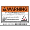 Warning: Arc Flash And Shock Hazard Appropriate PPE Required Do Not Operate Signs