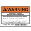 Warning: Arc Flash Hazard Appropriate PPE Required Do Not Operate Controls Or Open Covers Without Appropriate Personal Protection Equipment. Failure To Comply May Result In Injury Or Death! Refer To NFPA 70E For Minimum PPE Requirements. Signs