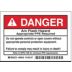 Danger: Arc Flash Hazard Appropriate PPE Required Do not operate controls or open covers without appropriate personal protection equipment.  Failure to comply may result in injury or death! Refer to NFPA 70E for minimum PPE requirements. Signs