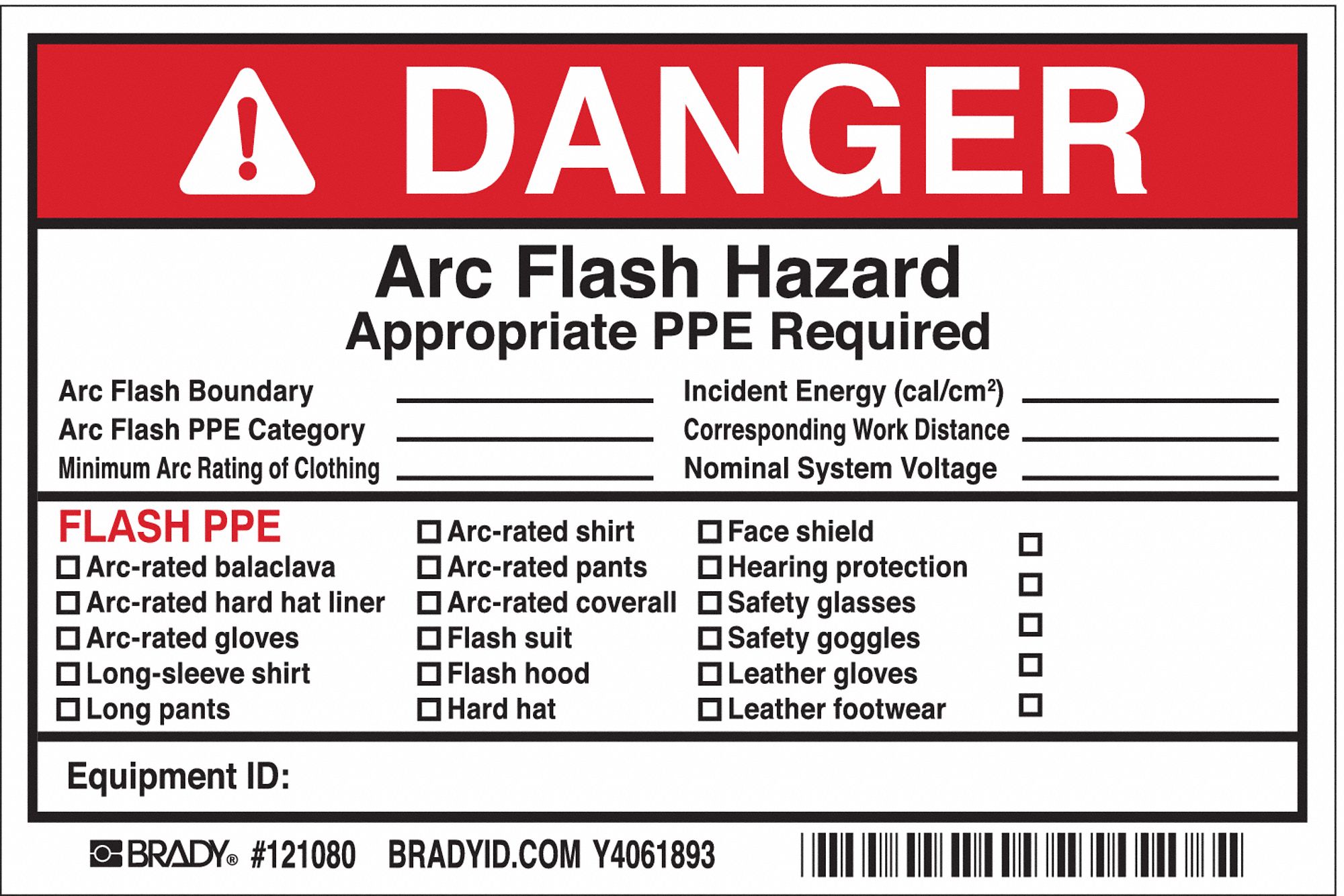 Permanent Adhesive Lbl, 4inx6in, Vinyl, PK5