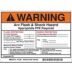 Warning: Arc Flash & Shock Hazard Appropriate PPE Required Flash Protection Arc Flash Boundary ___ Hazard Risk Category 1 Signs