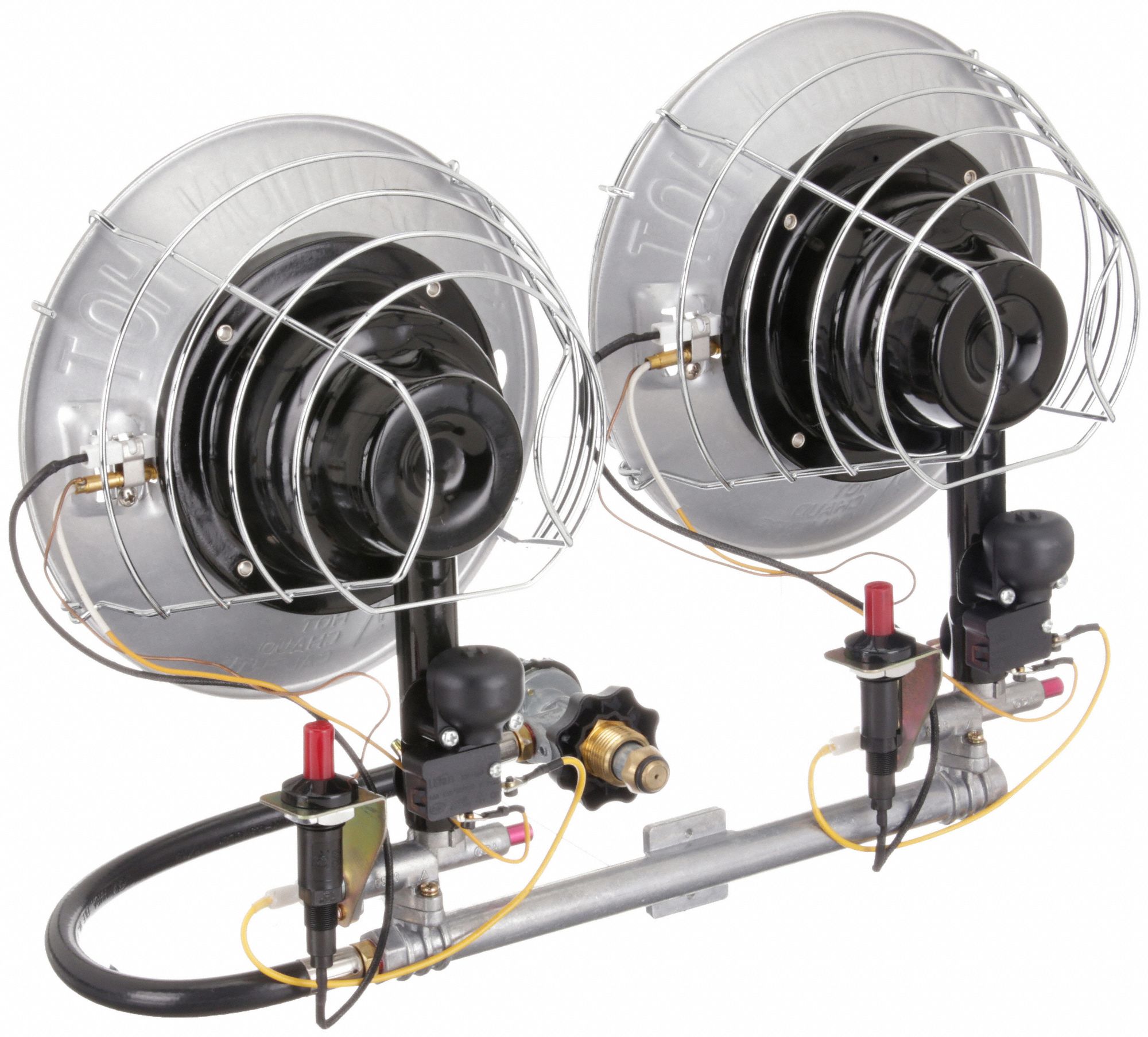 DAYTON Portable Gas TankTop Heater 30,000 BtuH Heating Capacity