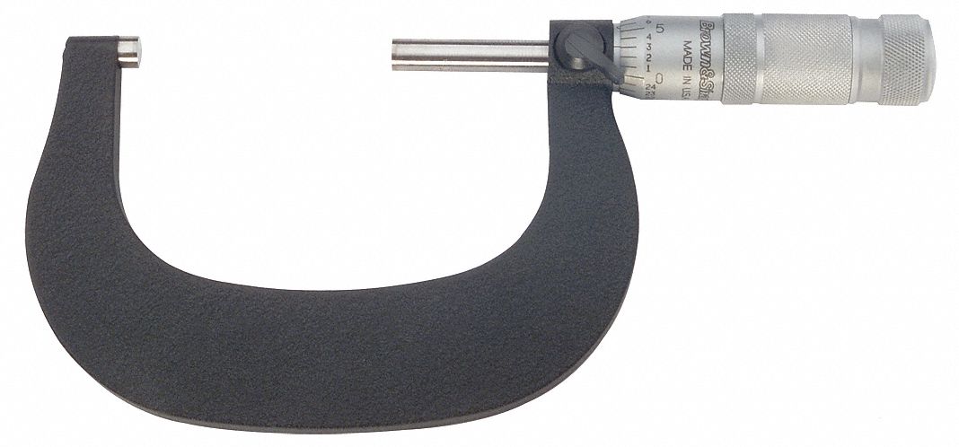 Outside Micrometer, Range 2 to 3 in, Long Form Calibration Certificate ...