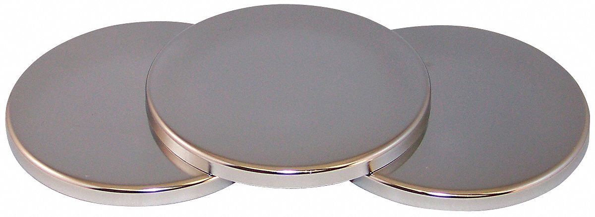 Weighing Boat: Non-Sterile, Metal, Round, 3 1/2 in Overall Wd, Gray