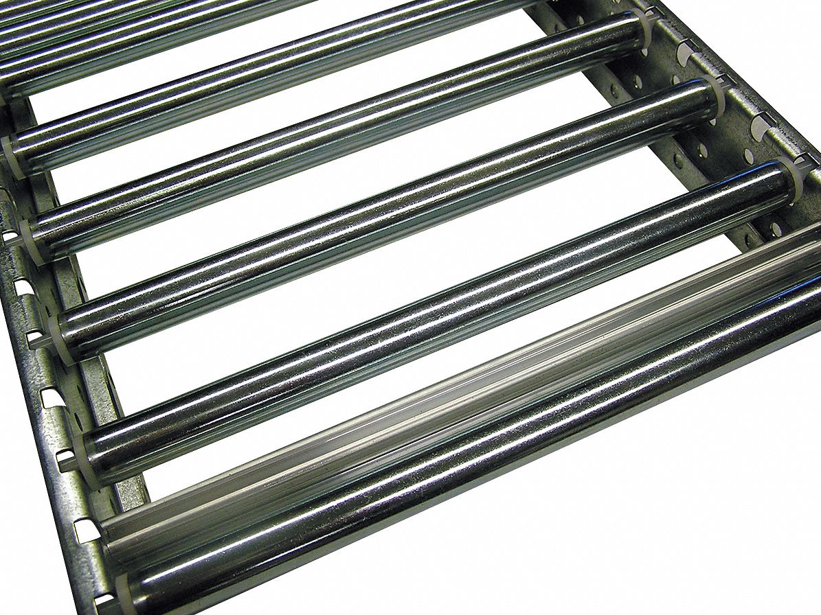 Flow Rack Conveyor,  Roller,  5 ft 8 in Overall Length,  5 3/4 in Overall Width