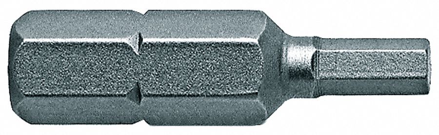 Square Recess Power Bit,#3,6 In,PK5