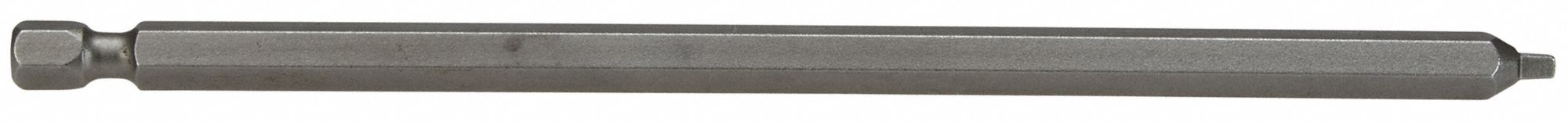 BIT POWER DR SQUARE RECESS 1/4IN HE