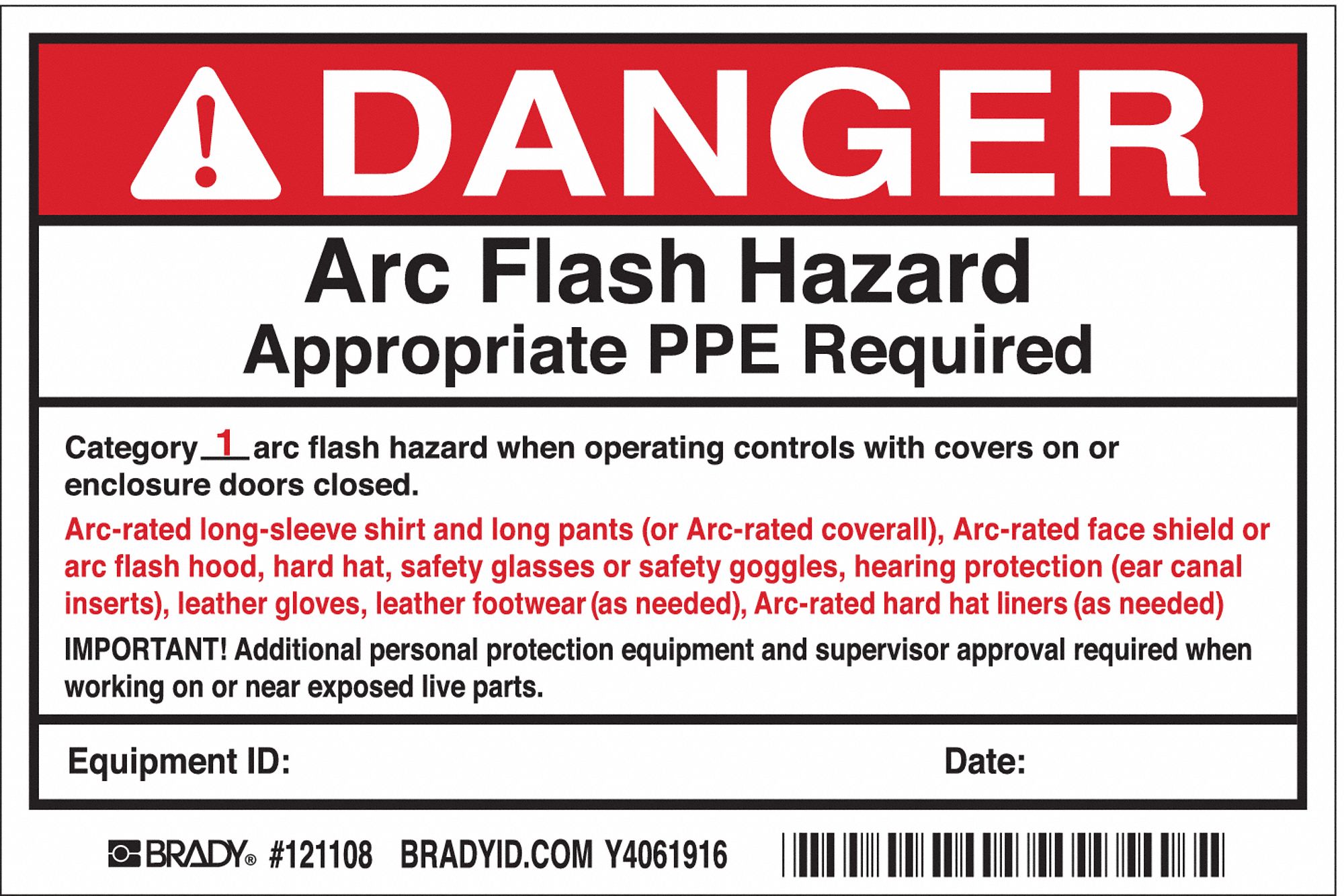 Permanent Adhesive Lbl, 4inx6in, Vinyl, PK5