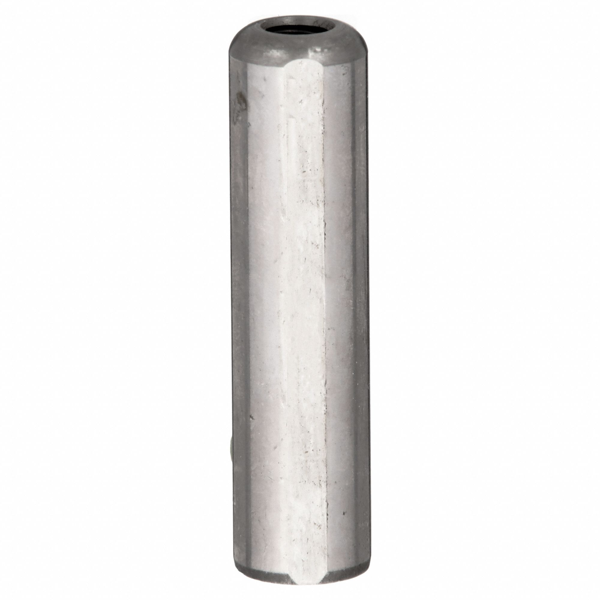 DOWEL PIN, STEEL, ½ IN DIA, 2 IN L, INCH, ½ IN DIA, 2 IN SHANK L, FLAT VENT PULL OUT