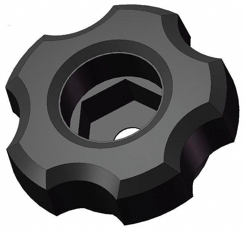 Innovative Components GNH10HEXF2 Hand Knob, Hex Hole for Bolts/Cap