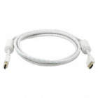 HDMI CABLE,HIGH SPEED,WHITE,6FT.,28