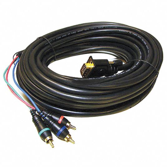 MONOPRICE, VGA End 1, RCA Male End 2, Projector Cable - 5RFX2|2174 ...