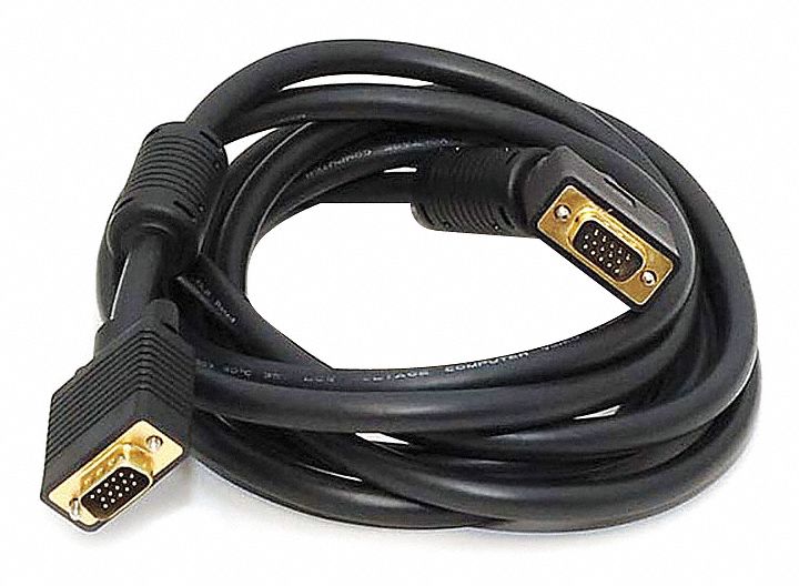 COMPUTER CORD,SVGA (HD15) M TO M,10FT