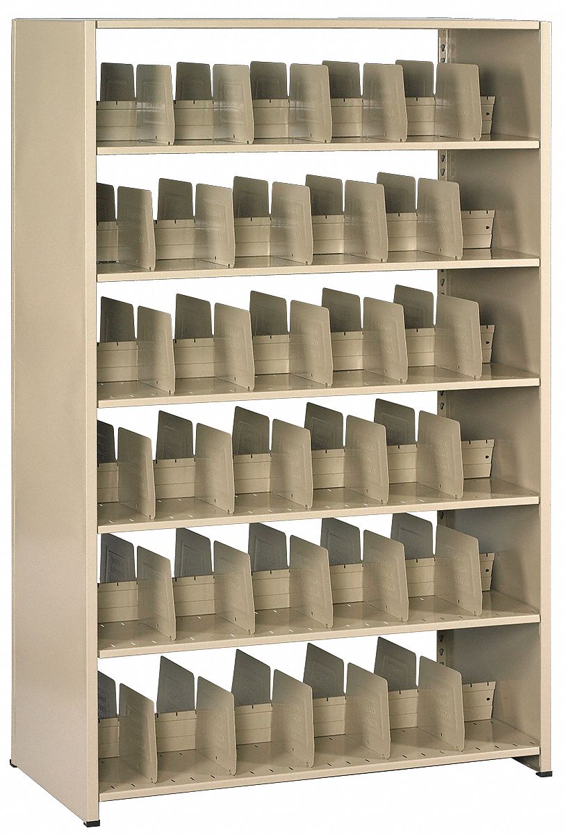 TENNSCO, Open Back, 60 Dividers, Open-File Shelves - 5RGY2|247648PC ...