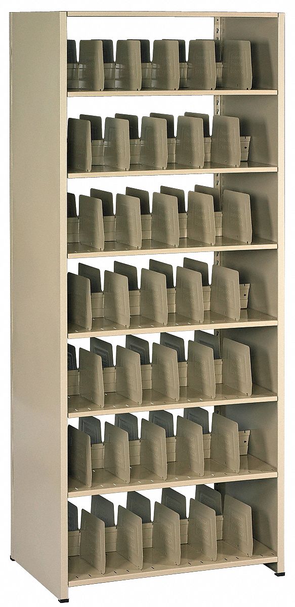 TENNSCO, Starter, 14 Shelves, Open File Shelving 5RGZ13088PC Grainger
