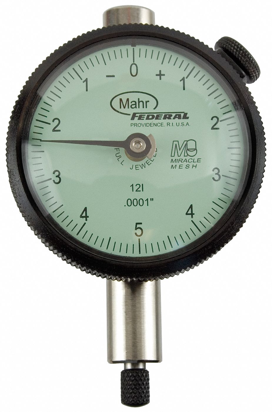 MAHR, 0 in to 0.025 in Range, Balanced Reading, Dial Indicator - Lug ...