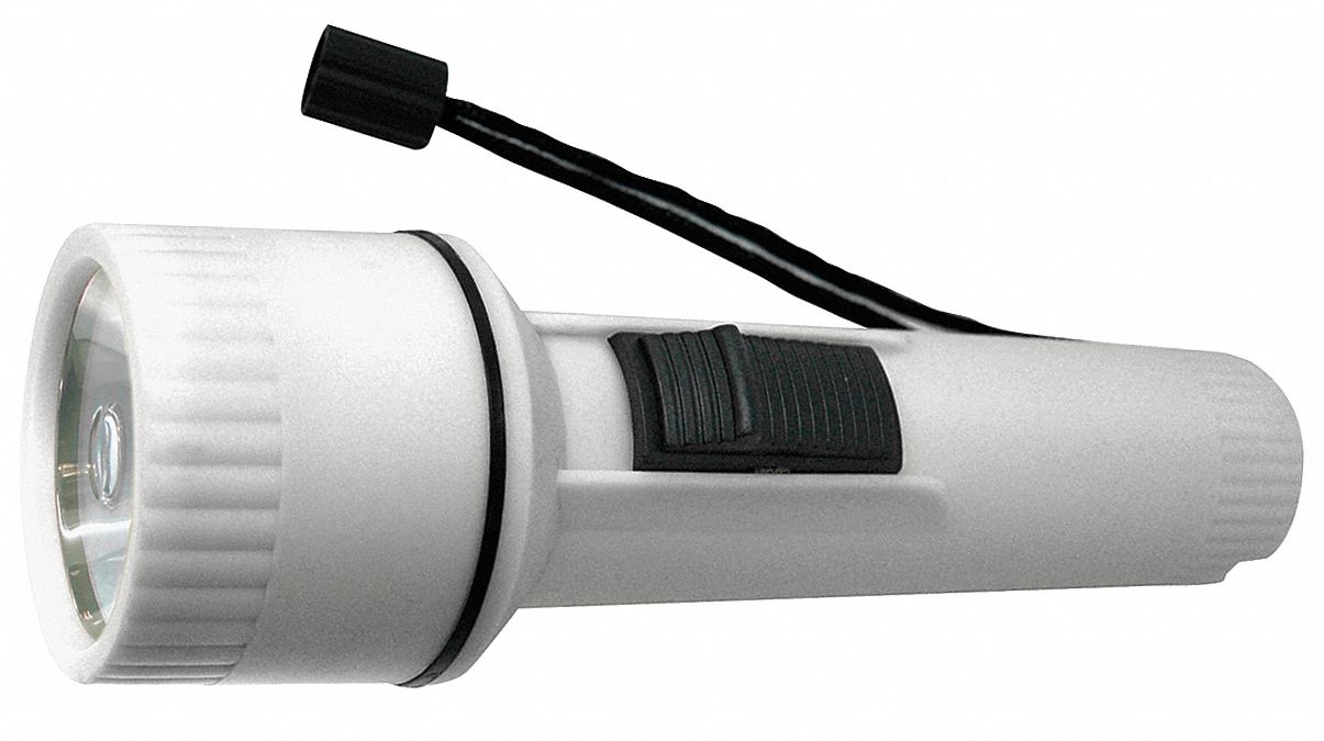 GRAINGER APPROVED General Purpose Krypton Handheld Flashlight, Plastic