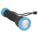 FLASHLIGHT, LED, 100 LUMENS, 8 HR RUN TIME AT MAX BRIGHTNESS, BLACK, GENERAL PURPOSE