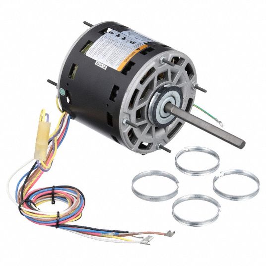 DAYTON, 4 Speed, Open Air-Over, Direct Drive Blower Motor - 5RHT9|5RHT9 ...