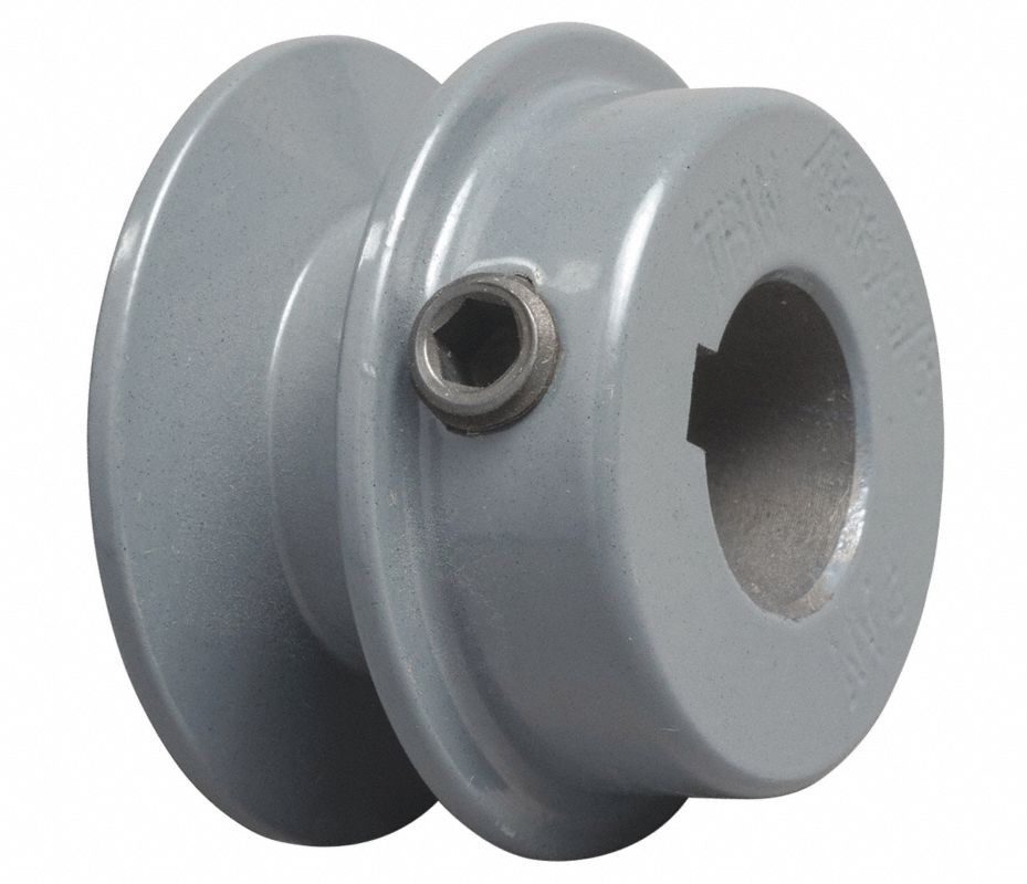 TB WOOD'S Polea BandaV,Fijo,Hierro Fund,1R,5/8plg Poleas con