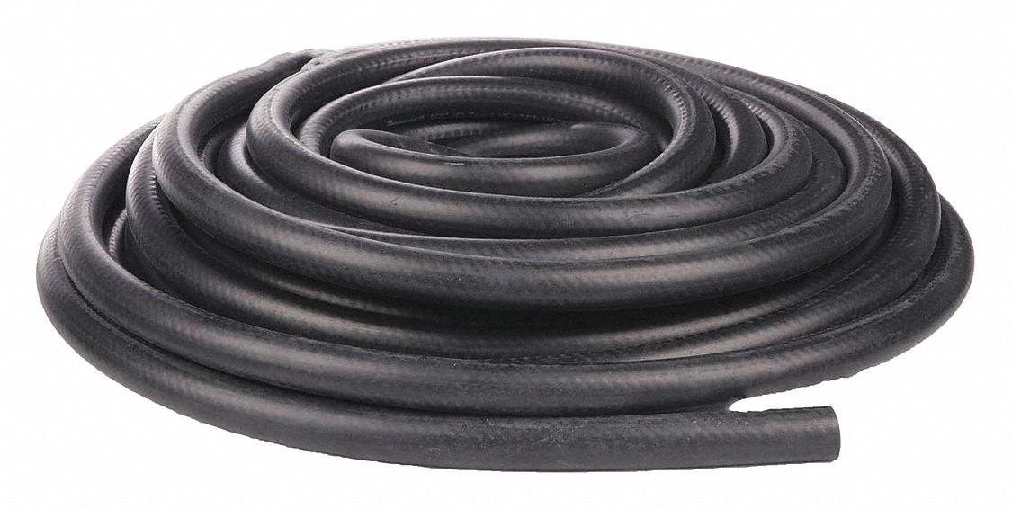 Heater Hose: 3/4 in Hose Inside Dia., 50 ft Hose Lg, Black, EPDM, EPDM