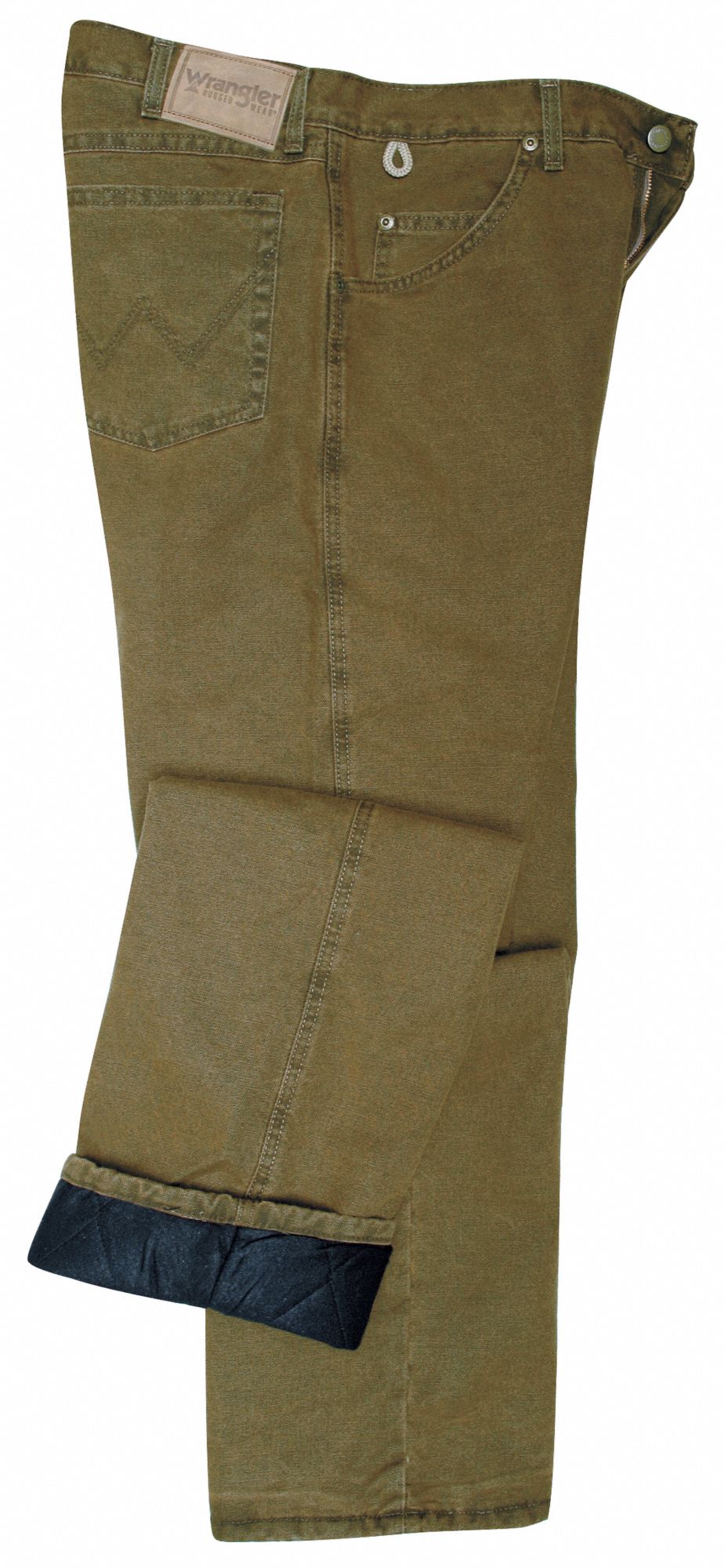 RUGGED WEAR, Men's, Thermal Jean, Lined Jeans 5RMP033213NB 40 34