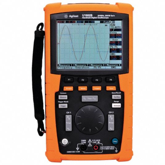 KEYSIGHT TECHNOLOGIES Handheld Oscilloscope, 20MHz, USB Host 5RMW7