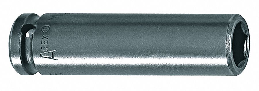 Impact Socket, Drive Type Square, Drive Size 1/2 in - Grainger