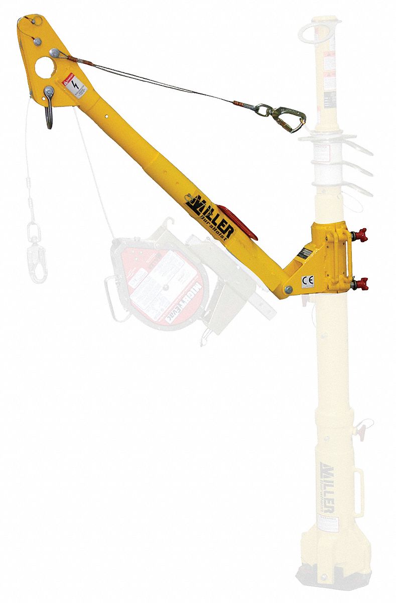 HONEYWELL MILLER Fall Arrest Post Davit Arm 1 Workers per System, SRL
