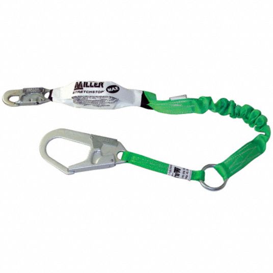 HONEYWELL MILLER, Shock Pack, Steel Rebar Hook, ShockAbsorbing Lanyard