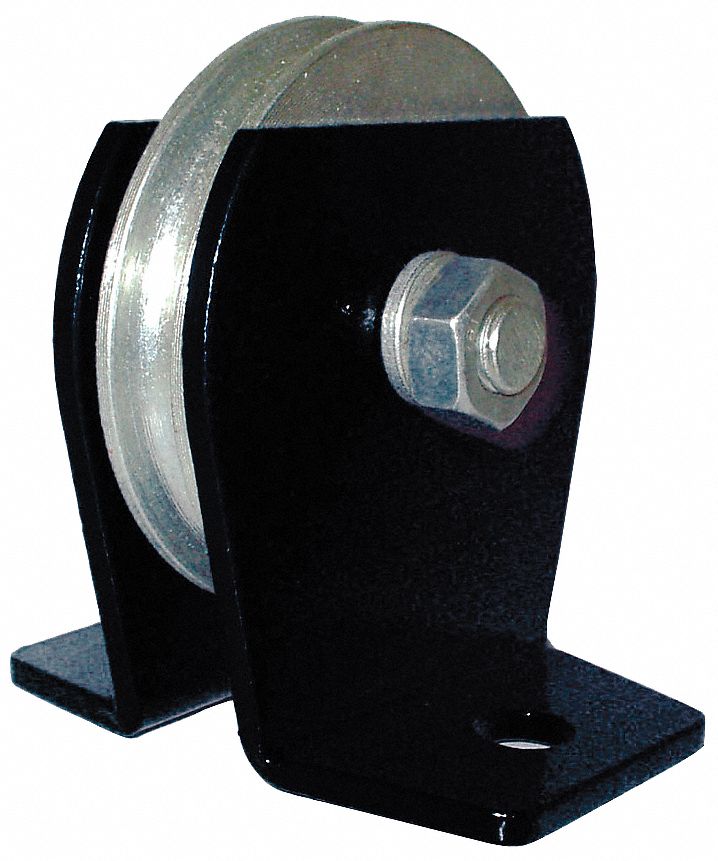 flat block pulley