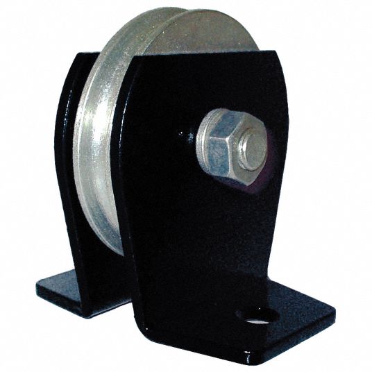 B/A Products Co Snatch Block, Wire Rope, 3/8 In Max Cable Size, 4,000