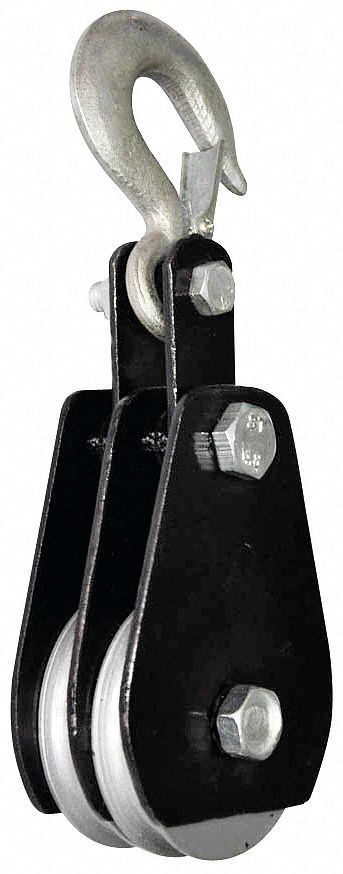 RONSTAN Bloque de Polea Giratoria Diseñado Para Cuerda Fibrosa , 2 de  Diám. Exterior de la Roldana , Límite de Carga de Trabajo: 1650 lb. -  Bloques y Poleas - 4FRY3