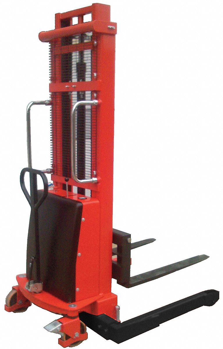 5RRZ5 - Adj Base Hyd Stacker 2200 lb 118 In Lift