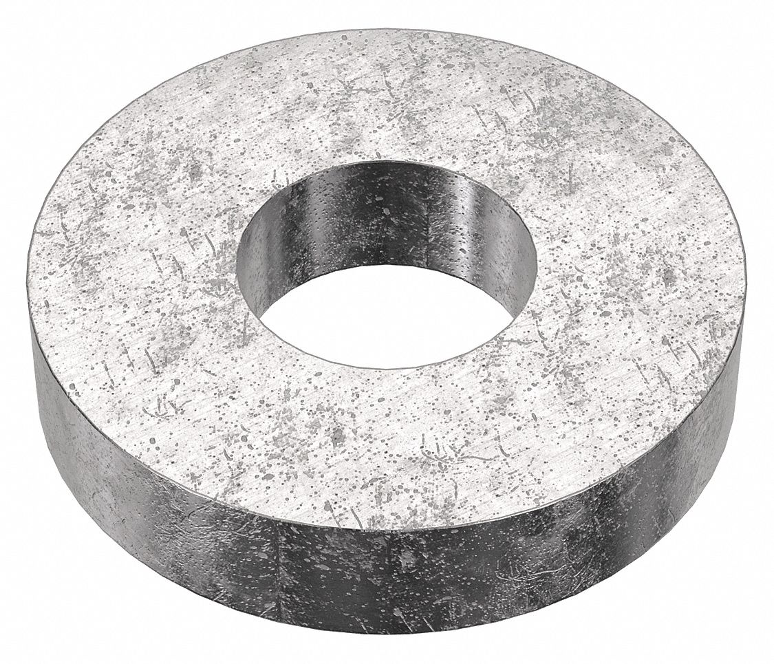 Flat Washer: 18-8, Stainless Steel, #6 Screw Sz, 0.156 in In Dia, 3/8 in Out Dia, 18-8, 10 PK