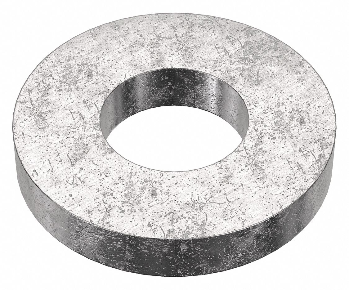 Flat Washer: 18-8, Stainless Steel, 5/16 in Screw Sz, 0.344 in In Dia, 3/4 in Out Dia, 18-8, 10 PK